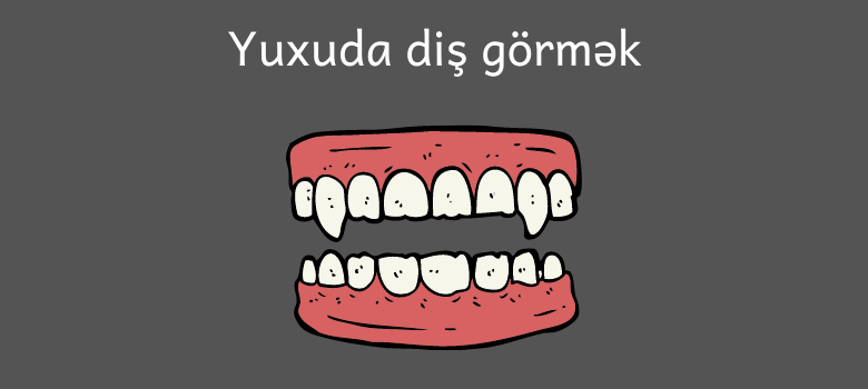 yuxuda dis gormek