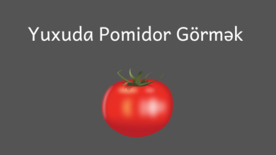 Yuxuda Pomidor Gormek