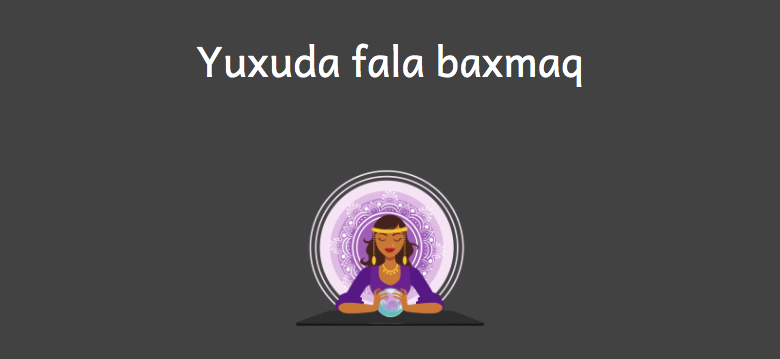 Yuxuda fala baxdirmaq