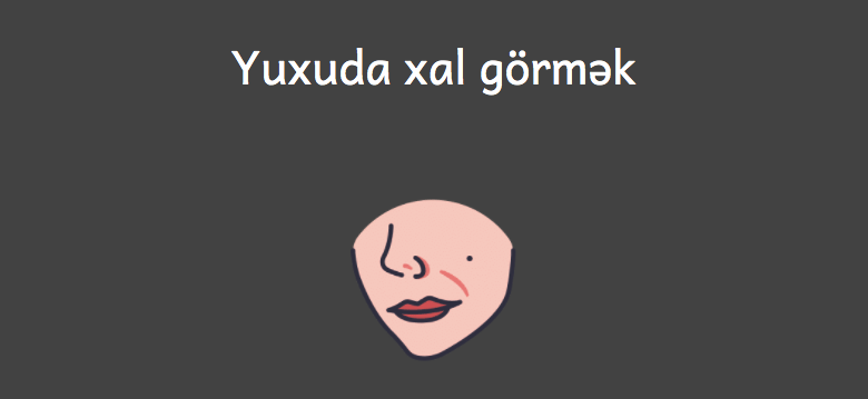 Yuxuda xal gormek